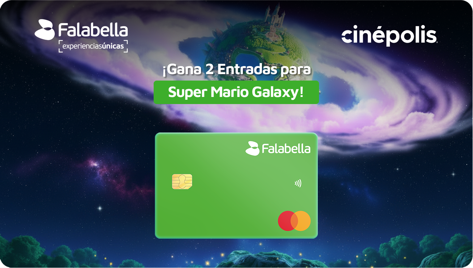 Cine: Super Mario Galaxy — Falabella
